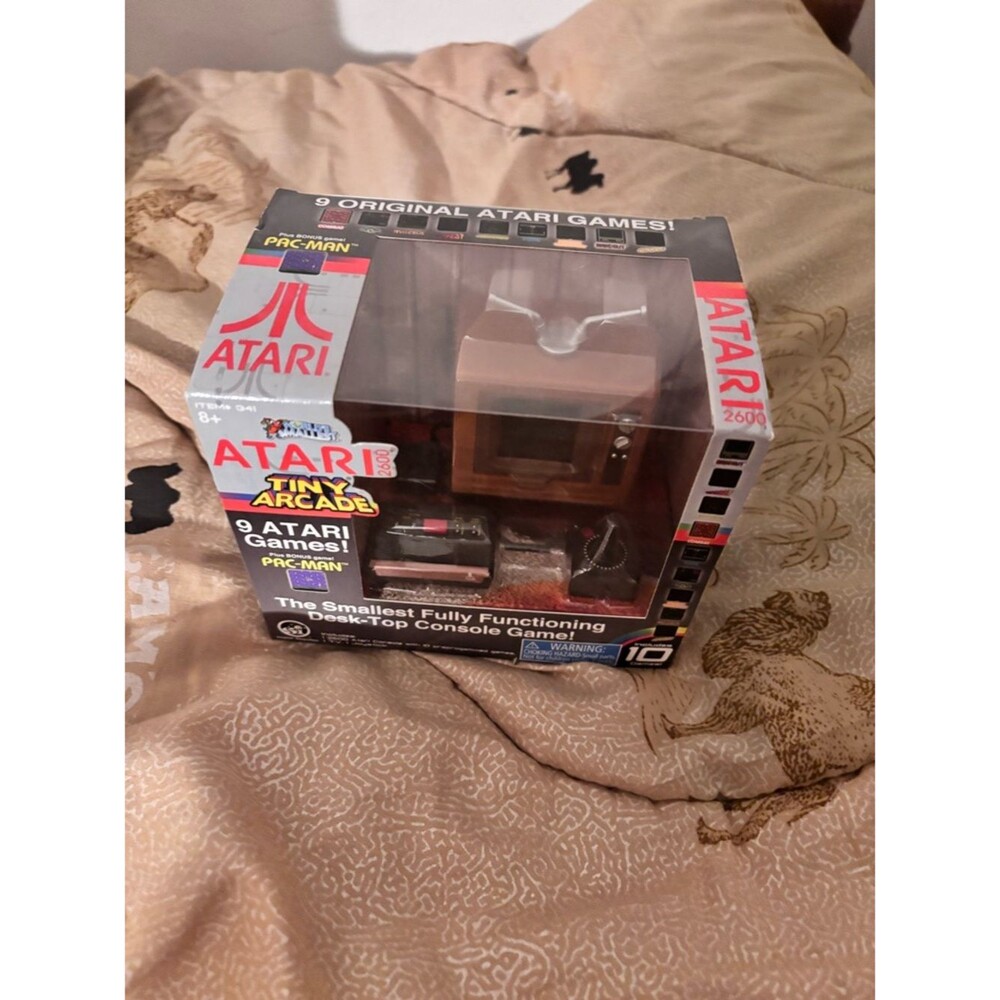 World’s Smallest: Atari Tiny Arcade - Sealed and Unopened - New - Ages 3+